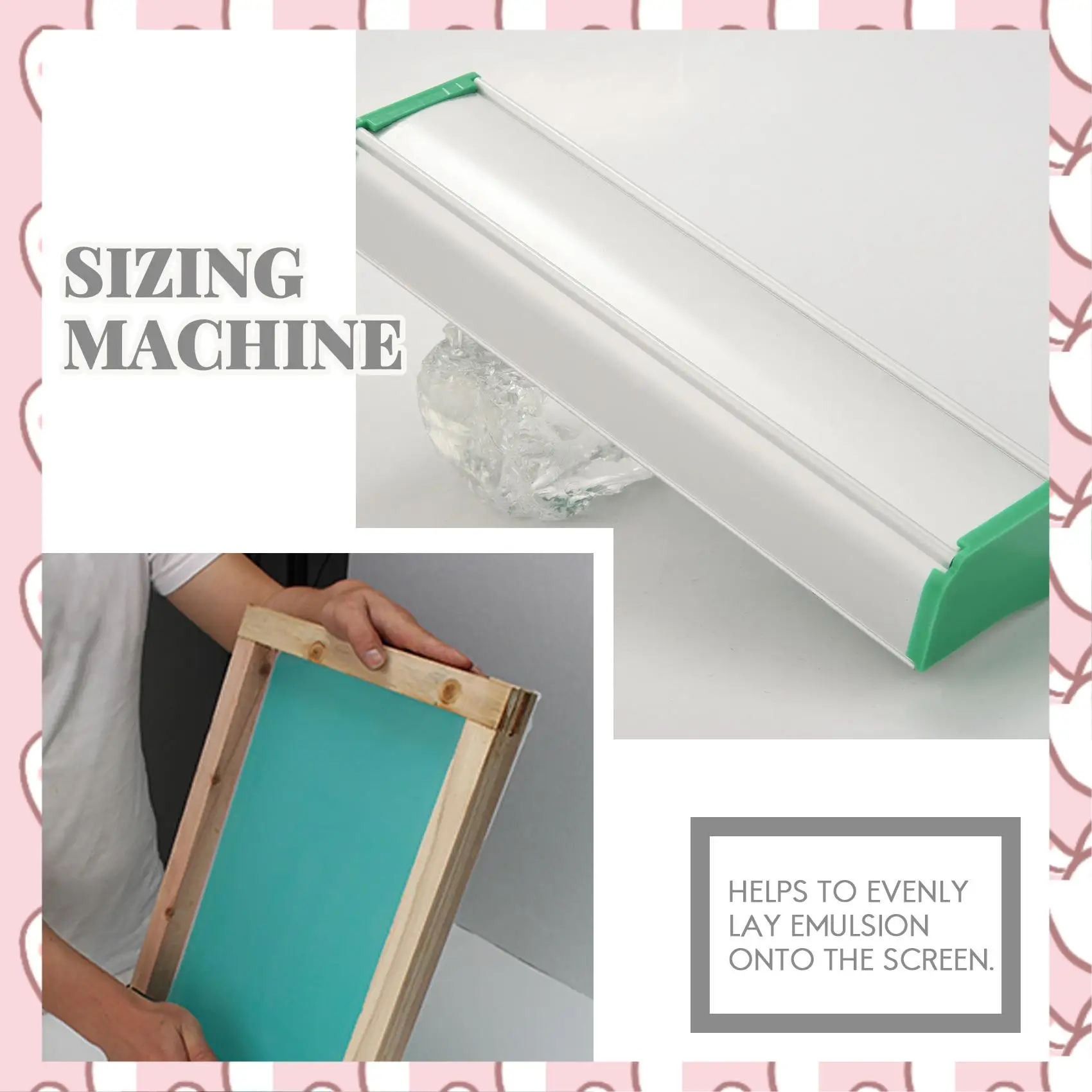 

HHTL 1 шт., алюминиевый сплав, 8 дюймов (20 см), совок для эмульсии, нанесение покрытий, пресс для шелкографии, инструмент