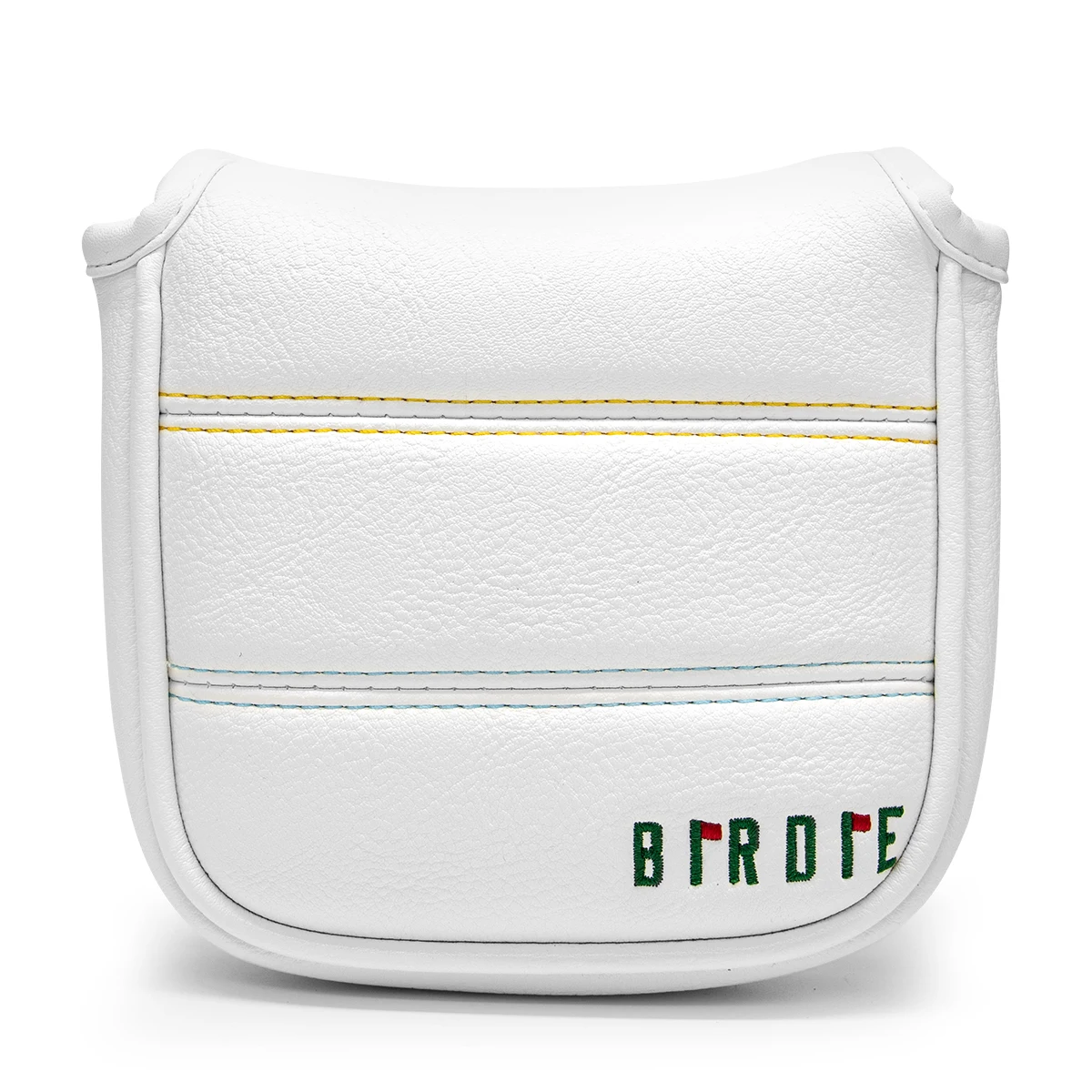 

Golf Headcovers Golf Driver Fairway Hybrid Head Cover Golf Blade Mallet Putter Cover Birdie Design Premium Leather Waterproof Dr