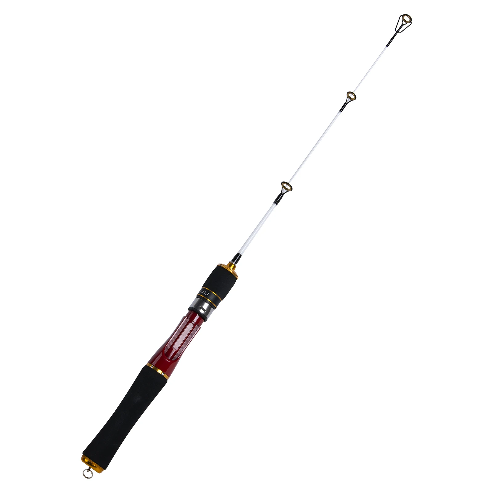 

Goture Ice Fishing Rod 60cm 65cm Winter Fishing Rod Solid Glass Fiber Ice Fishing Rods Ultra Short Lure Tackle Pole