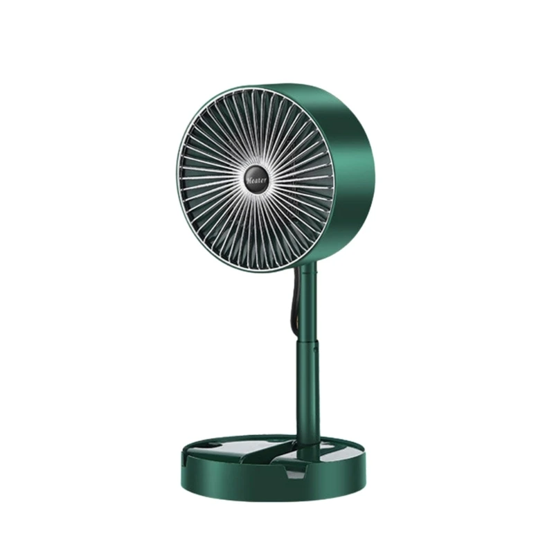 

Adjustable Height Electric Fan Heater Folding Room Heater with 2 Gear Settings