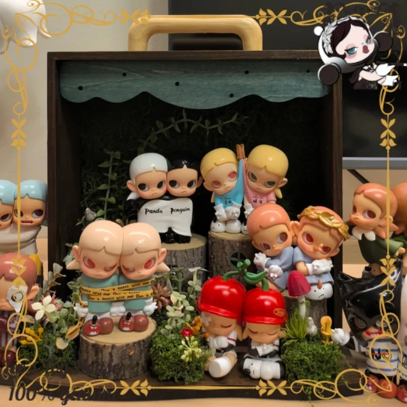 

POP MART Zsiga Gemini Series: Коллекционная фигурка в закрытой упаковке — Идеальный подарок для коллекционеров, очаровательное декоративное украшение