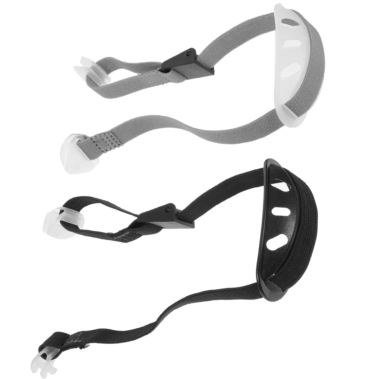 

2pcs Safety Chin Strap Adjustable Hard Hat Removable Polyester Straps Lightweight Durable AntiWear Design Easy To Carry