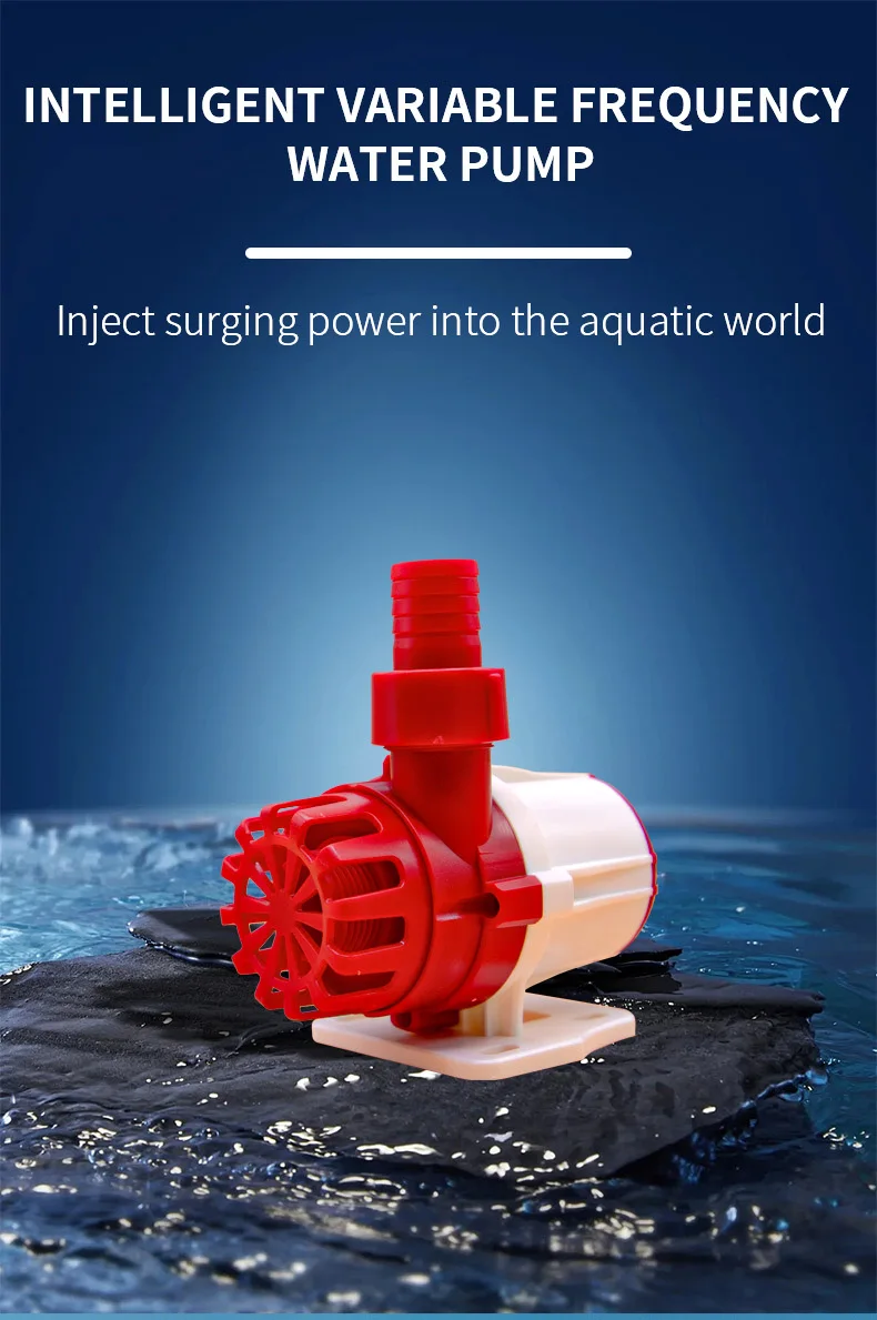 Heating Dc Brushless Protein Micro Reef Suction Dmx Surface Transfer Small Wavemaker Pond Silent Aquarium Pump  Solar Water Pump
