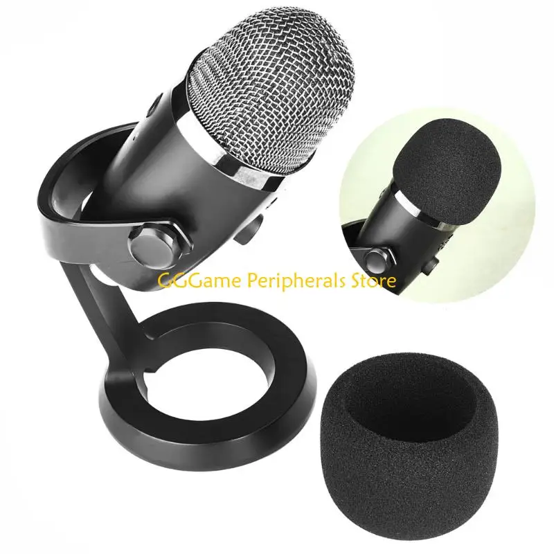 

U55B Foam Microphones Cover For Mics Windscreen Reduces Noise Ensures Clear Recording Quality for Live Streaming