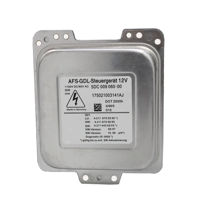 

Новый модуль блока управления балластом ксеноновых фар D1S HID 5DC00906000 5DC009060-00 для балласта фар Mercedes Benz W211