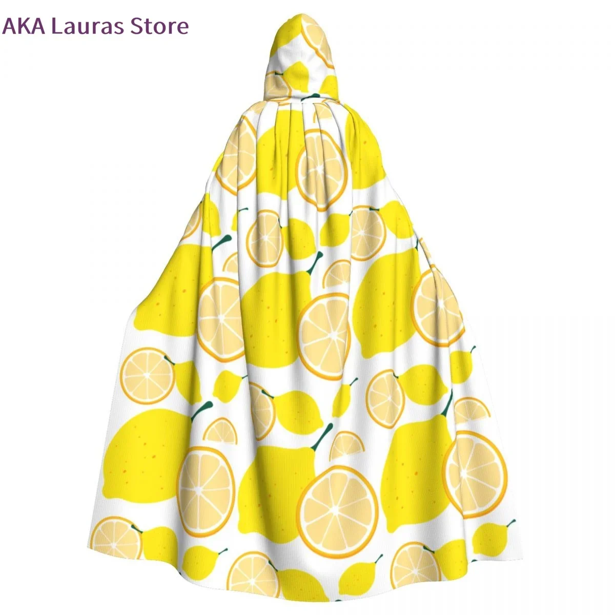 Lemon Unisex Witch Party Reversible Hooded Adult Vampires Cape