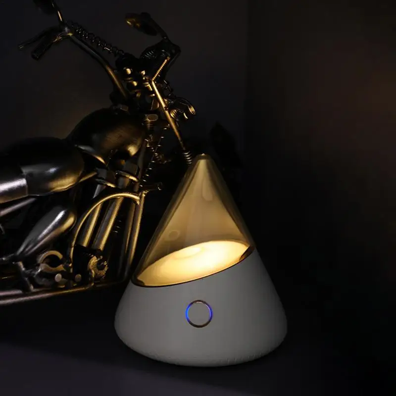 Desk Ambient Lighting Rechargeable Night Lamp Pat Control Novelty Lighting With Multiple Light Modes For Dining Table Bar