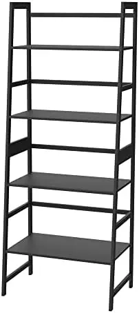 

Book , Bookshelf, Ladder Bookcase, 4 Tier Tall Book case for Bedroom, Living Room, Office MC-801 (Brown) Rust remover