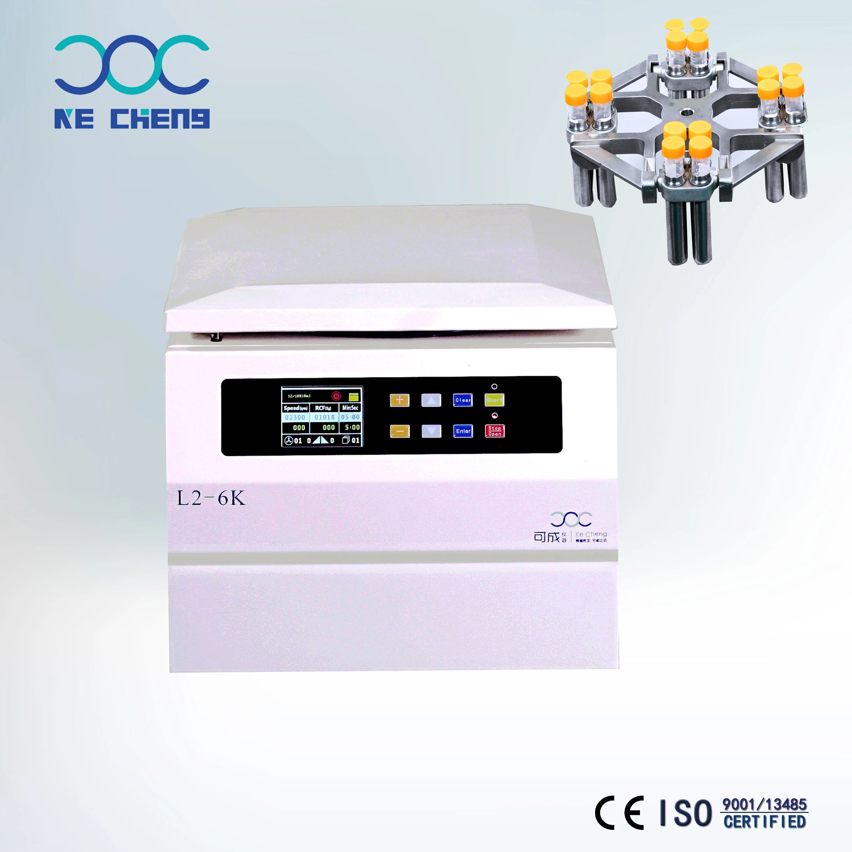 Newest L2-6K Benchtop centrifuge Low Speed Medical equipment room temperature Centrifuge with low price