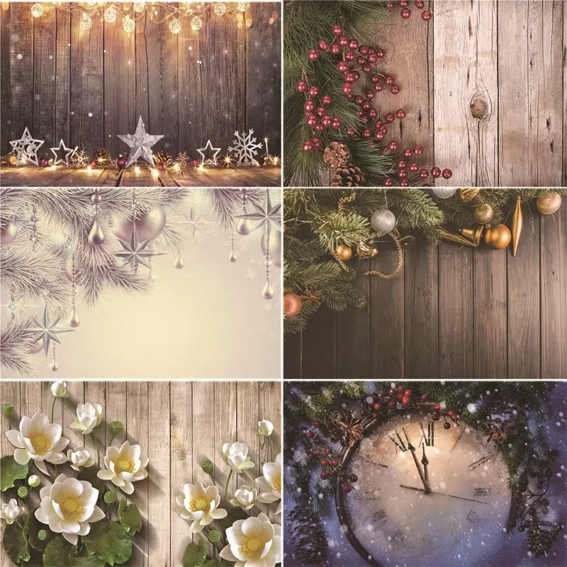 

SHUOZHIKE Art Fabric Photography Backdrops Prop Christmas Photography Background #200427-02