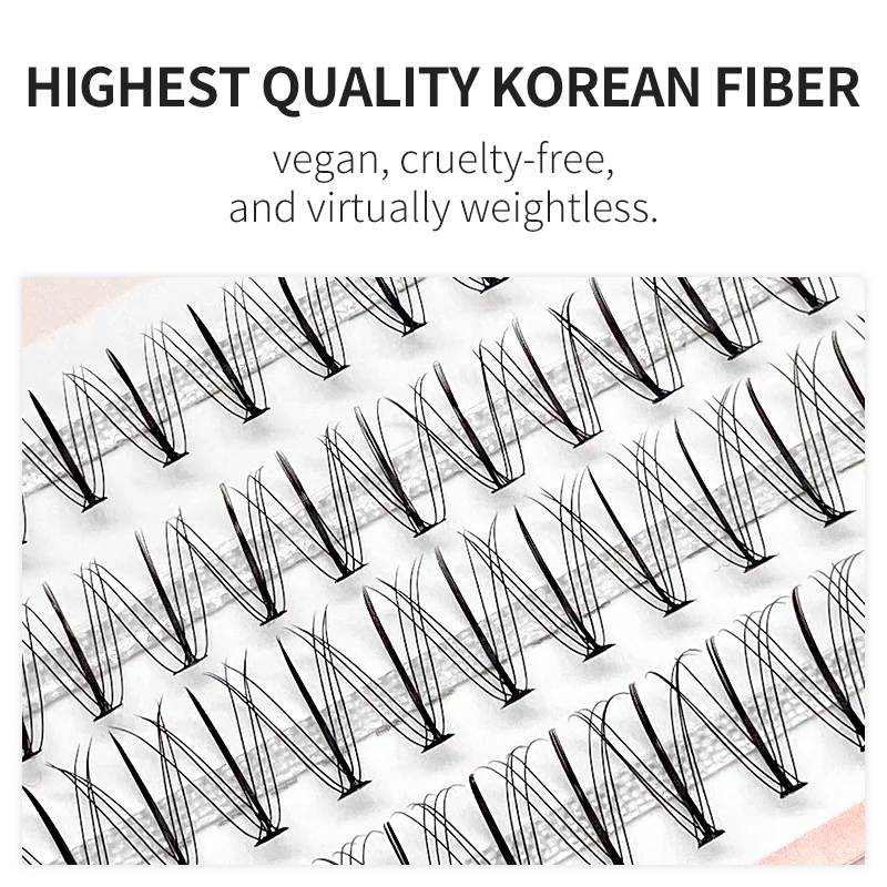 NATUHANA – Extensions de cils en vison naturel, accessoires de maquillage, boucles C/D, 0.07mm