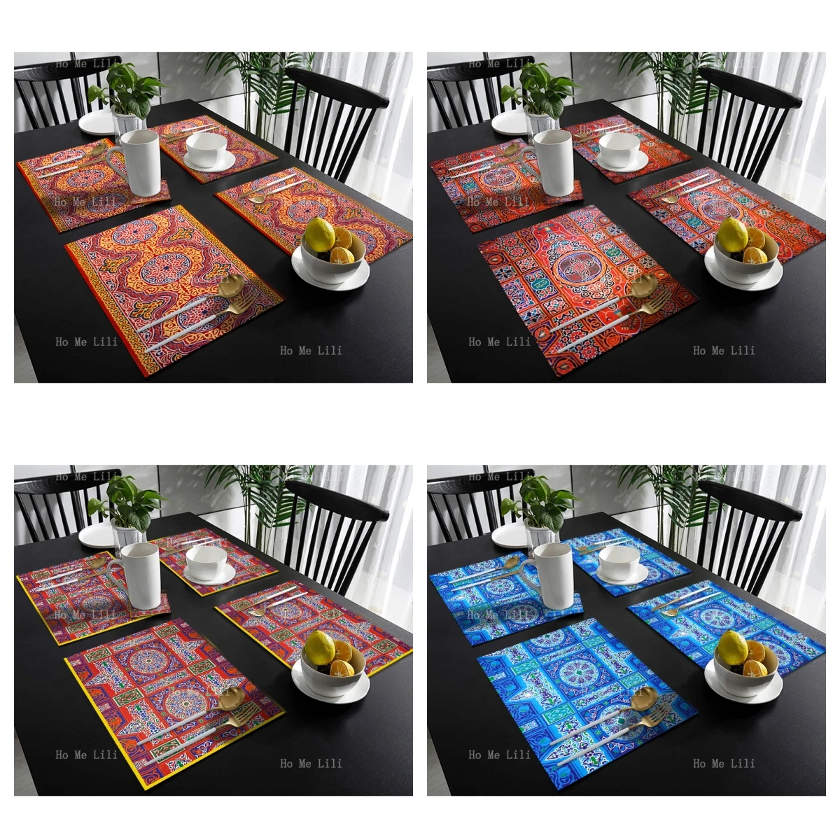 Unique Placemat.Ramadan Is A Month-long Islamic Observance During Which Muslims Around The World Fast From Dawn Until Sunset