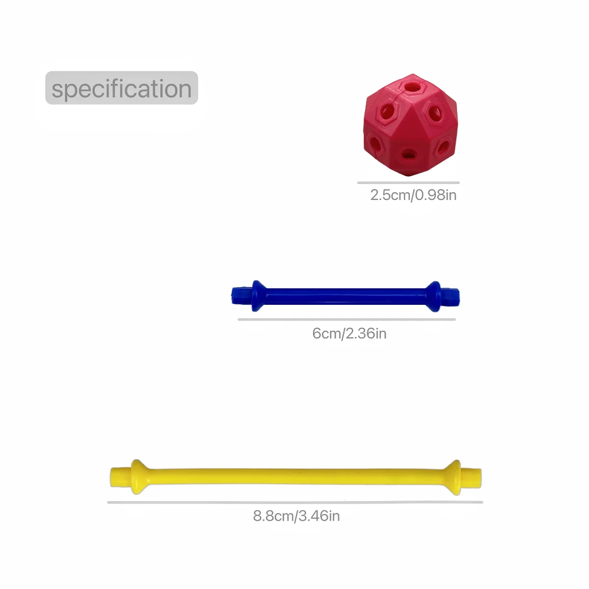 3D ビルディングブロック、3D 空間的思考ゲーム、連動パズル、クリスマス/ハロウィン/感謝祭/イースター/新年ギフト