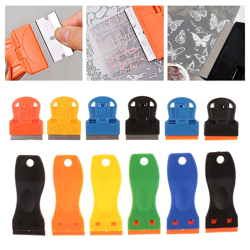 Nail Stamping Plate Accessories Pattern Stamp Template Scraper DIY Printing Nail Tools Removable Cleaning Shovel Glue Stickers
