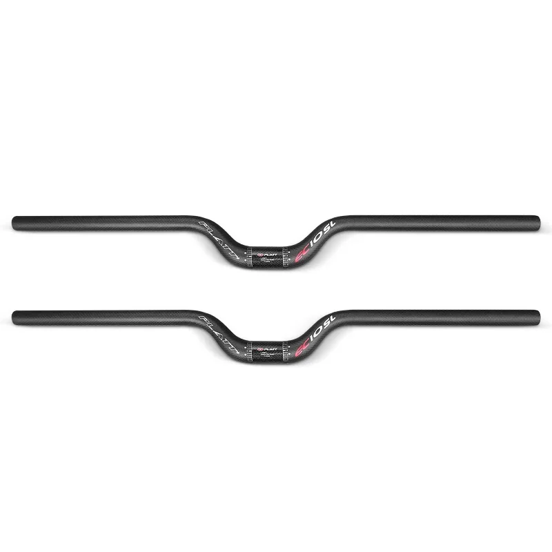 Full Carbon Fiber MTB Bicycle Handlebar Riser Handle Bar 25.4 31.8 580/680-740mm Ultralight Mountain Folding Road Bike Parts