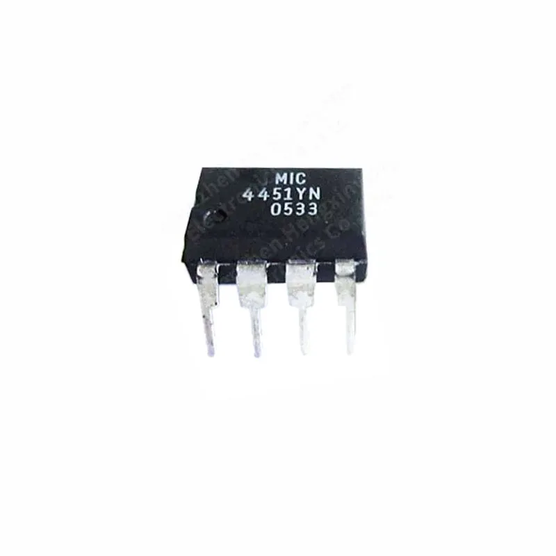 1 ชิ้น แพ็คเกจ MIC4451YN ไดรเวอร์เกตแบบเสียบ DIP-8 MOS