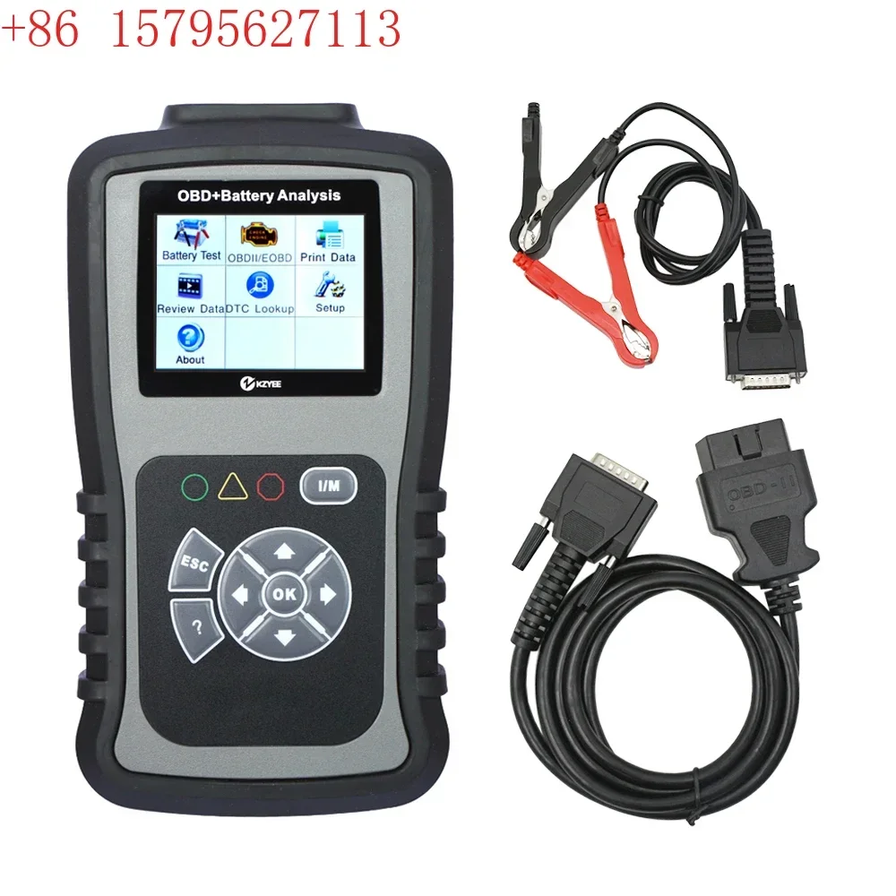 KM301 OBD&Battery Analyzer Scanner OBD2 Scanner Code Reader Battery Tester 2-in-1 Scanning Tool