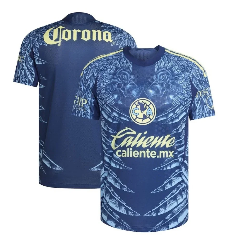 قميص صيفي جديد سريع الجفاف وجيد التهوية لعام 2025 للرياضات غير الرسمية والقميص Club America Jersey للرجال والنساء. #3