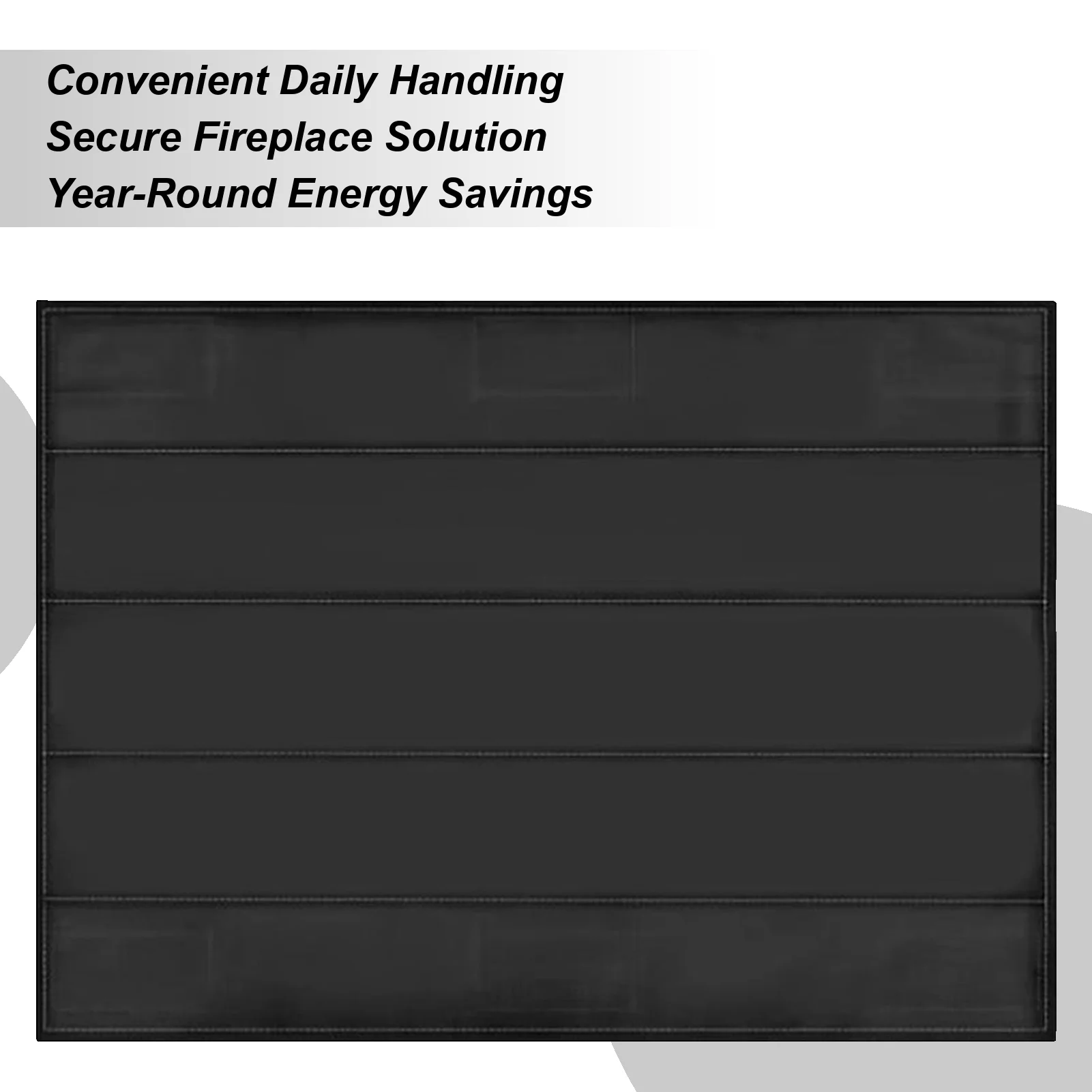 

Магнитная крышка камина Пробка для тяги камина со встроенными 12-сильными магнитными упорами Огнестойкое каминное место для потери тепла