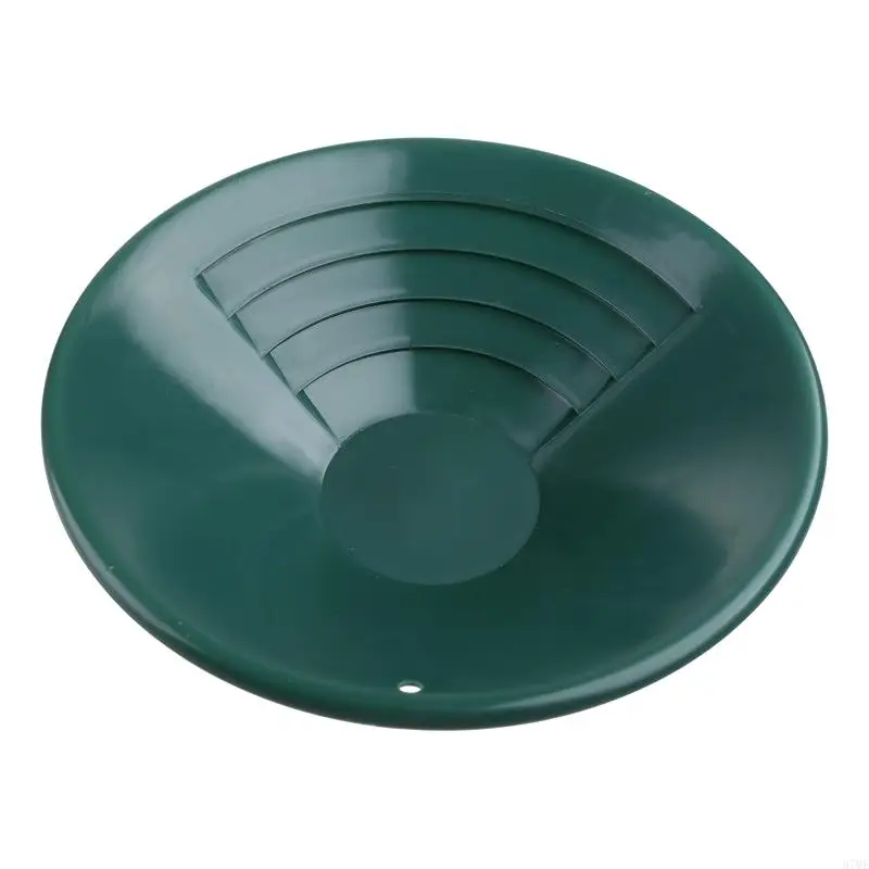Chảo vàng 10 inch ngoài trời 37ME có rãnh để tìm kiếm vàng Green River