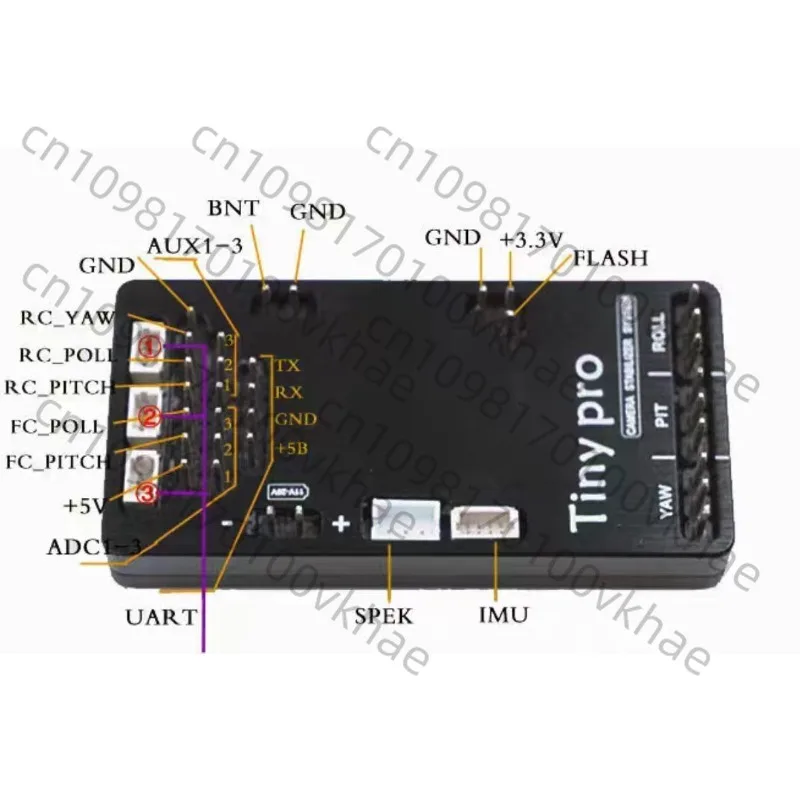 

Alexmos Suitable for BGC32 PTZ Controller: Encoder, TinyPro Brushless PTZ Motor Control Board