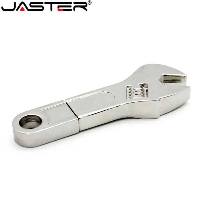 JASTER metalowe narzędzie pendrive Mini klucz oczkowy pamięć USB karta pamięci Pen Drive USB Creative 4GB 16GB 32GB 64GB pamięć usb