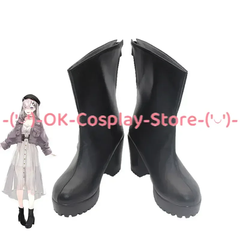 Sukoya Kana Cosplay Shoes Vtuber Cosplay Props Halloween Carnival Boots PU Shoes Custom Made