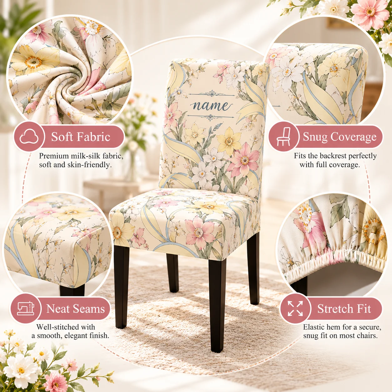 Maßgefertigter Stuhlbezug Pers – Home Textiles Usa Bewertung und Preis