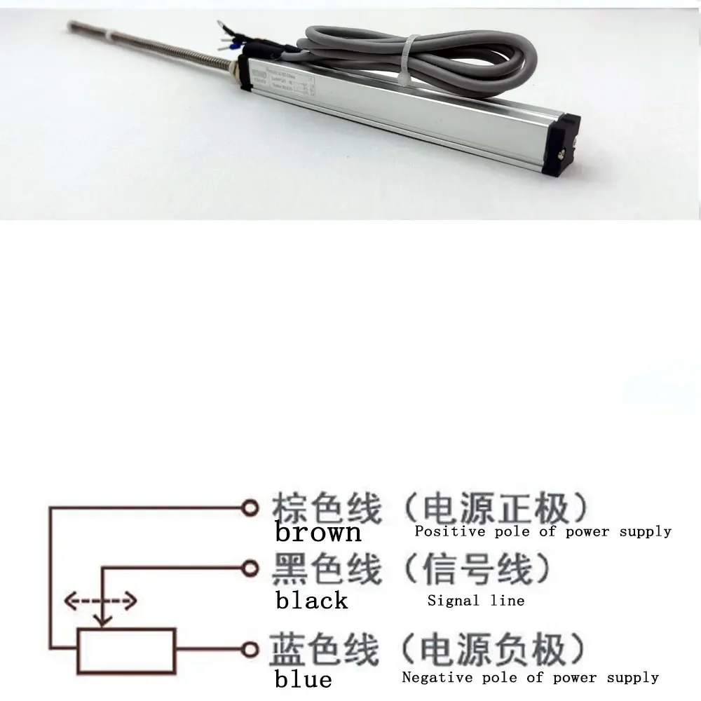 Imagem -06 - Redefinição Automática Mola Superior Rod Sensor de Distância Linear Digital Máquina de Moldagem por Injeção Medição de Haste de Pull