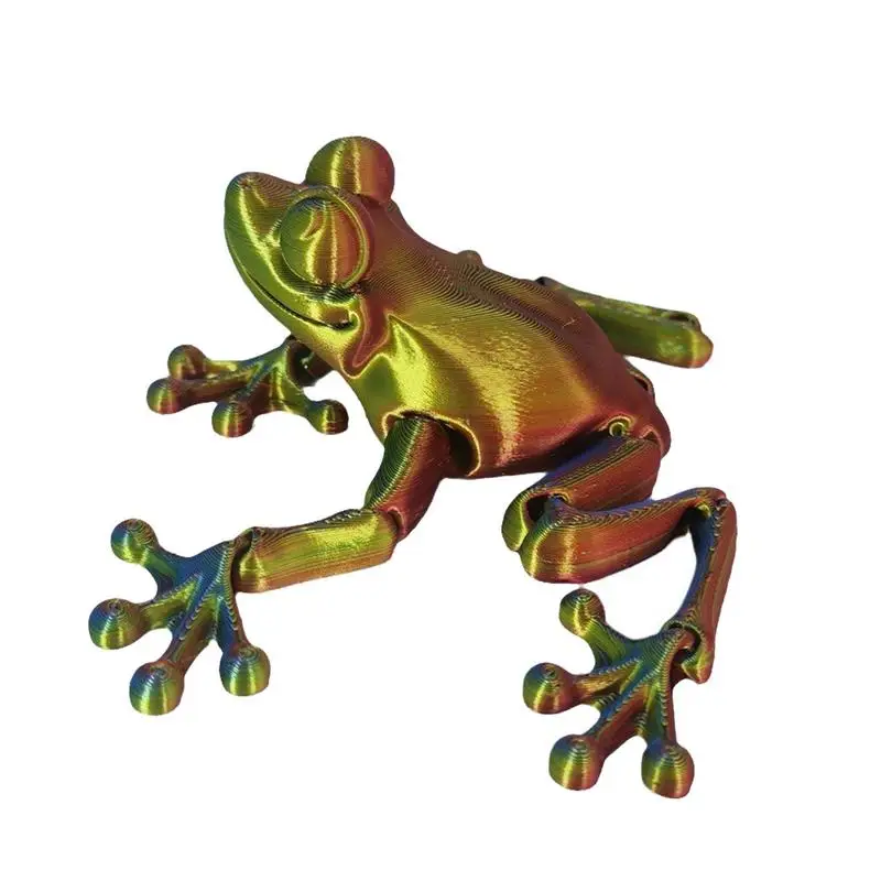Frog Joint – Nowoczesna, Ruchoma Figurka Krokodyla do Dekoracji Domu i Biura