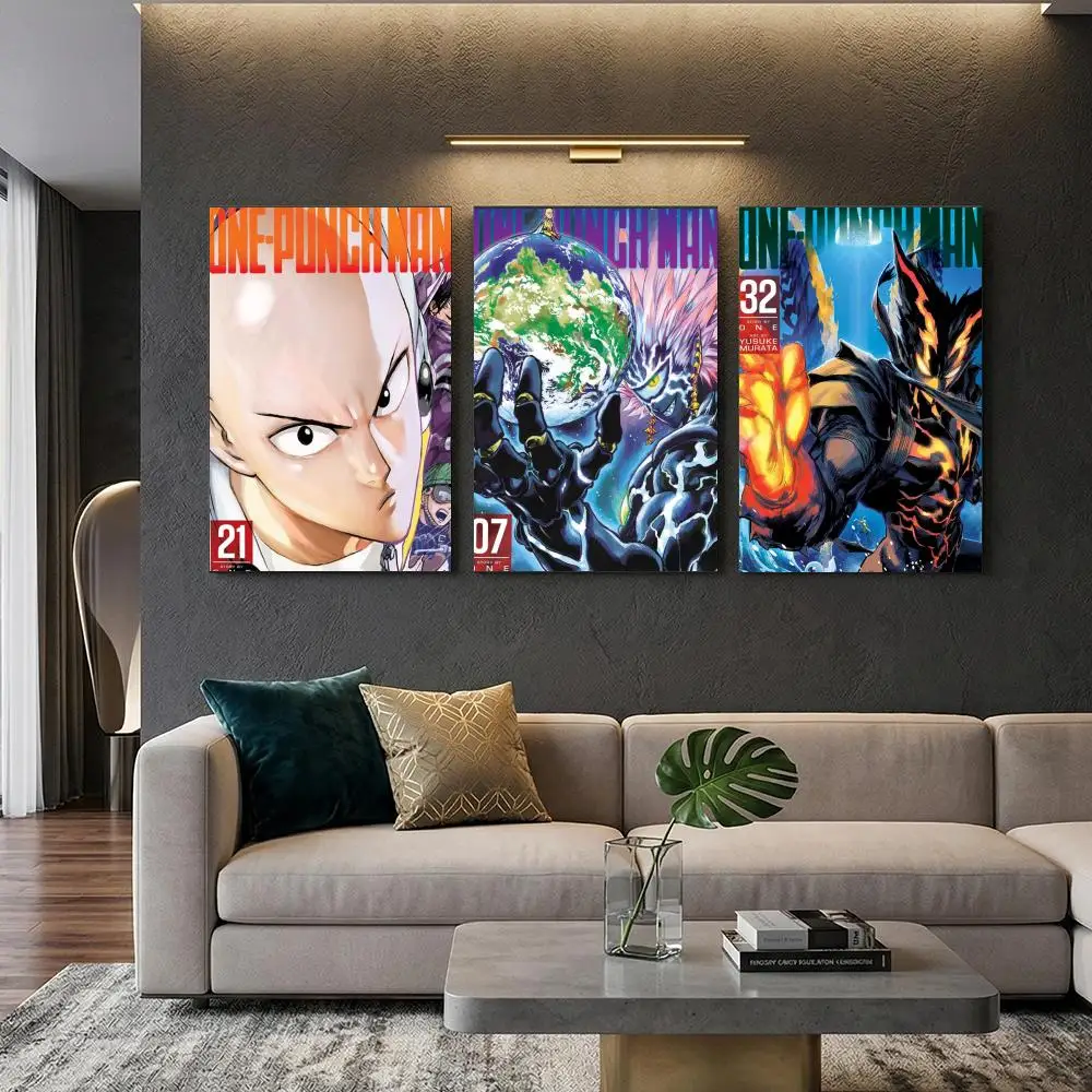 Anime O-One-Punch Man Poster poster Trendy Aesthetic Wall Art high-end Bedroom Home Cafe Decor - view 3
