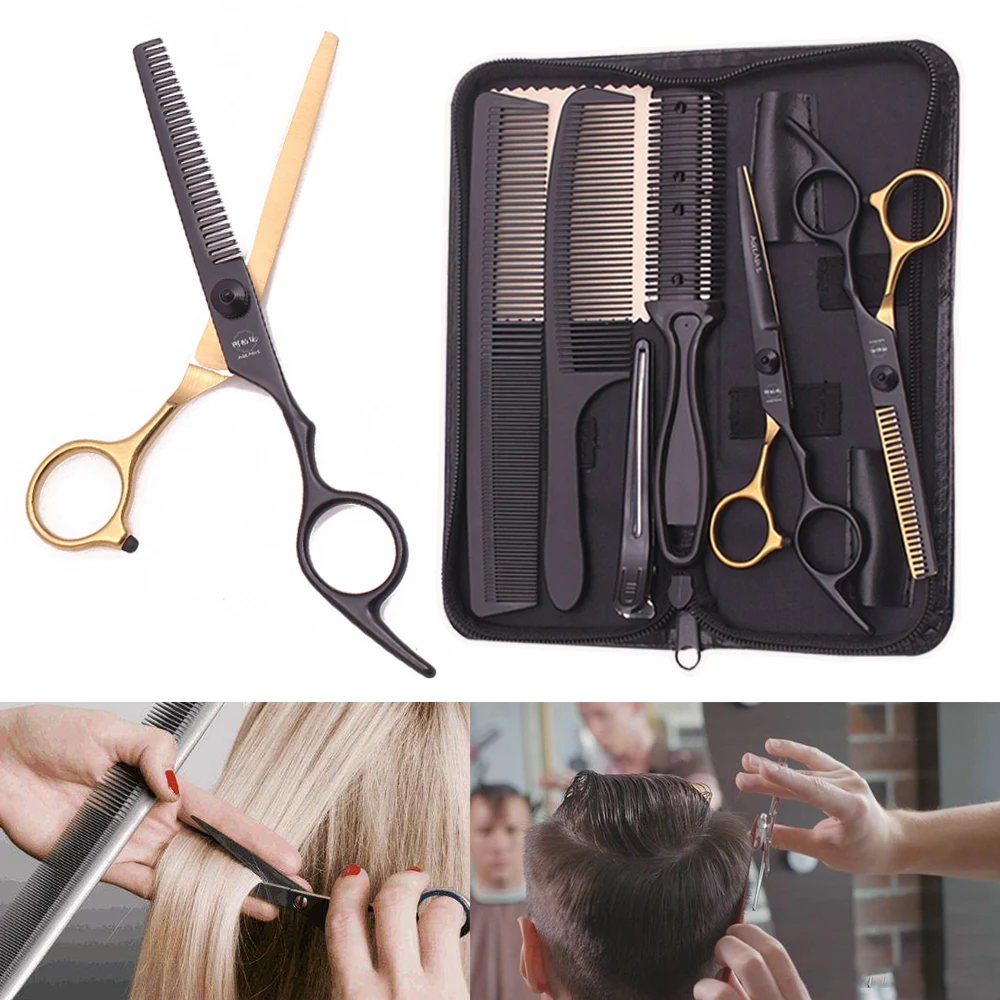 

1Pcs Professional Cutting Scissors Hair Styling Tools Hairdressing Scissors Kit Salon Scissor Hair Cutting Thinning Shears Set