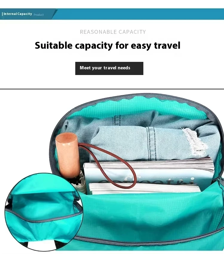 Folding Bag Ultra Light Portable Storage Bag Travel Bag Backpack Outdoor Sports Backpack Skin Bag gallery 5