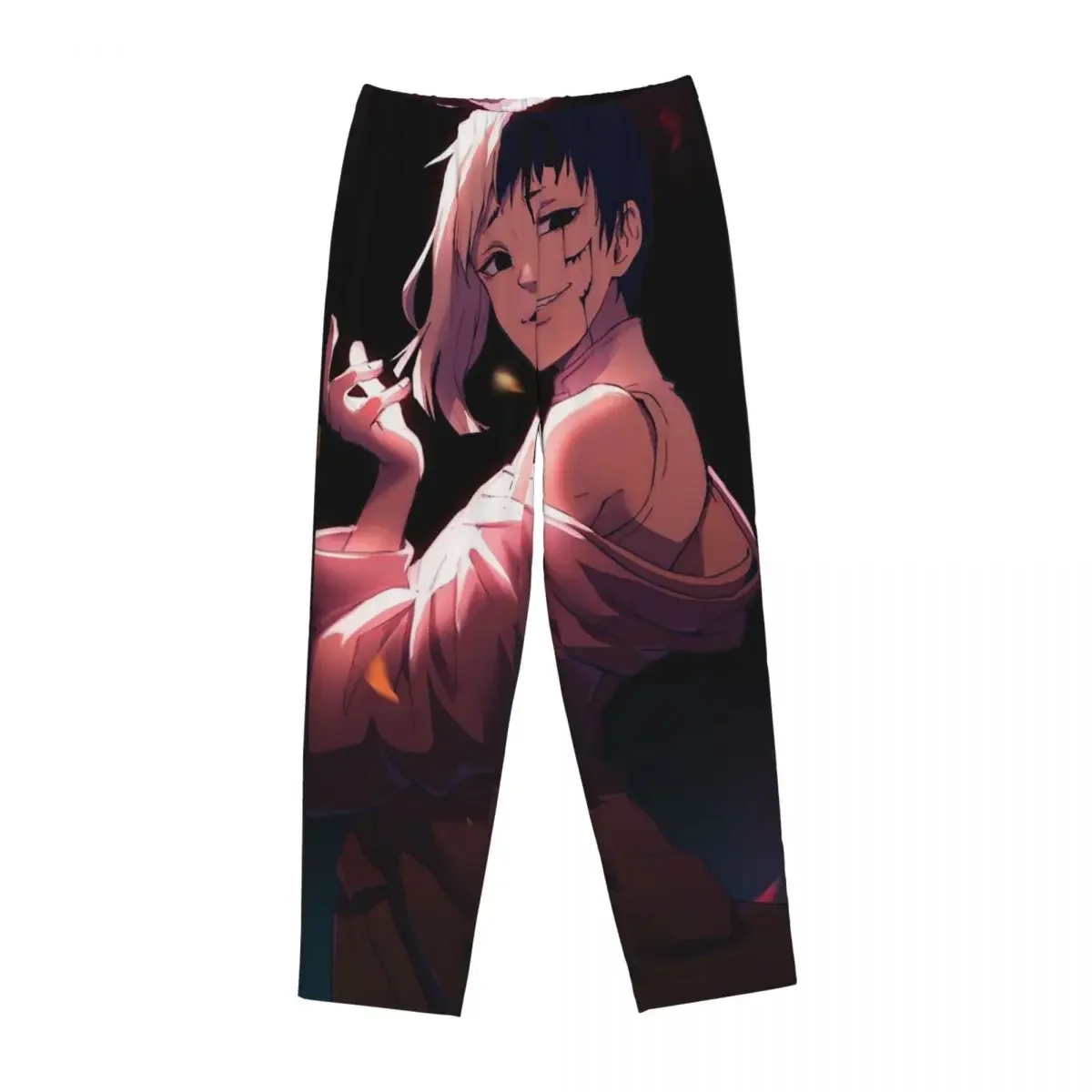 

Custom Gen Asagiri Dr Stone Apan Anime Women Pajama Pants Lounge Sleep Sleepwear Bottoms with Pockets