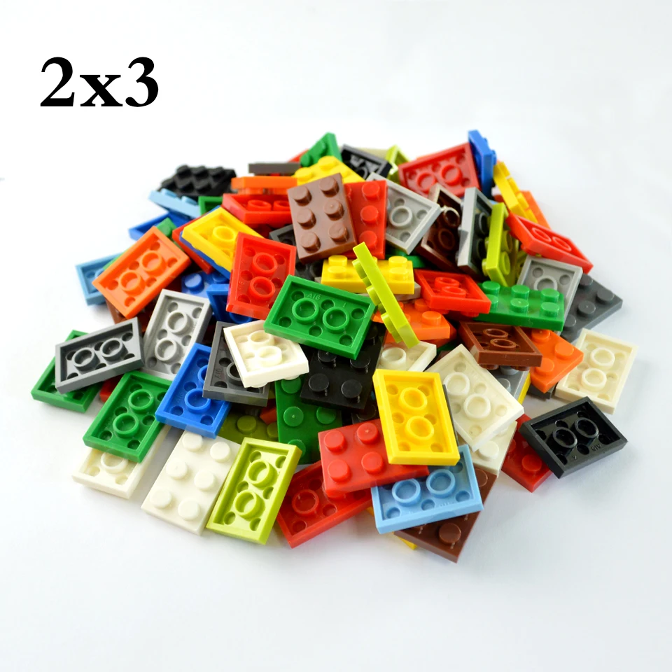 1 Pcs Buildings Blocks 3021 Plate 2 x 3 Brick Collections Bulk Modular GBC Toy For High-Tech MOC Set