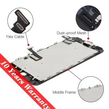 PINZHNEG Vysoce kvalitní LCD displej OEM pro iPhone SE 2020 8 PLUS 6 6S 7 Plus Displej Incell Náhradní obrazovka 10 let záruka 12 nejlepší prodej Originální iPhone 6s 64GB - №3