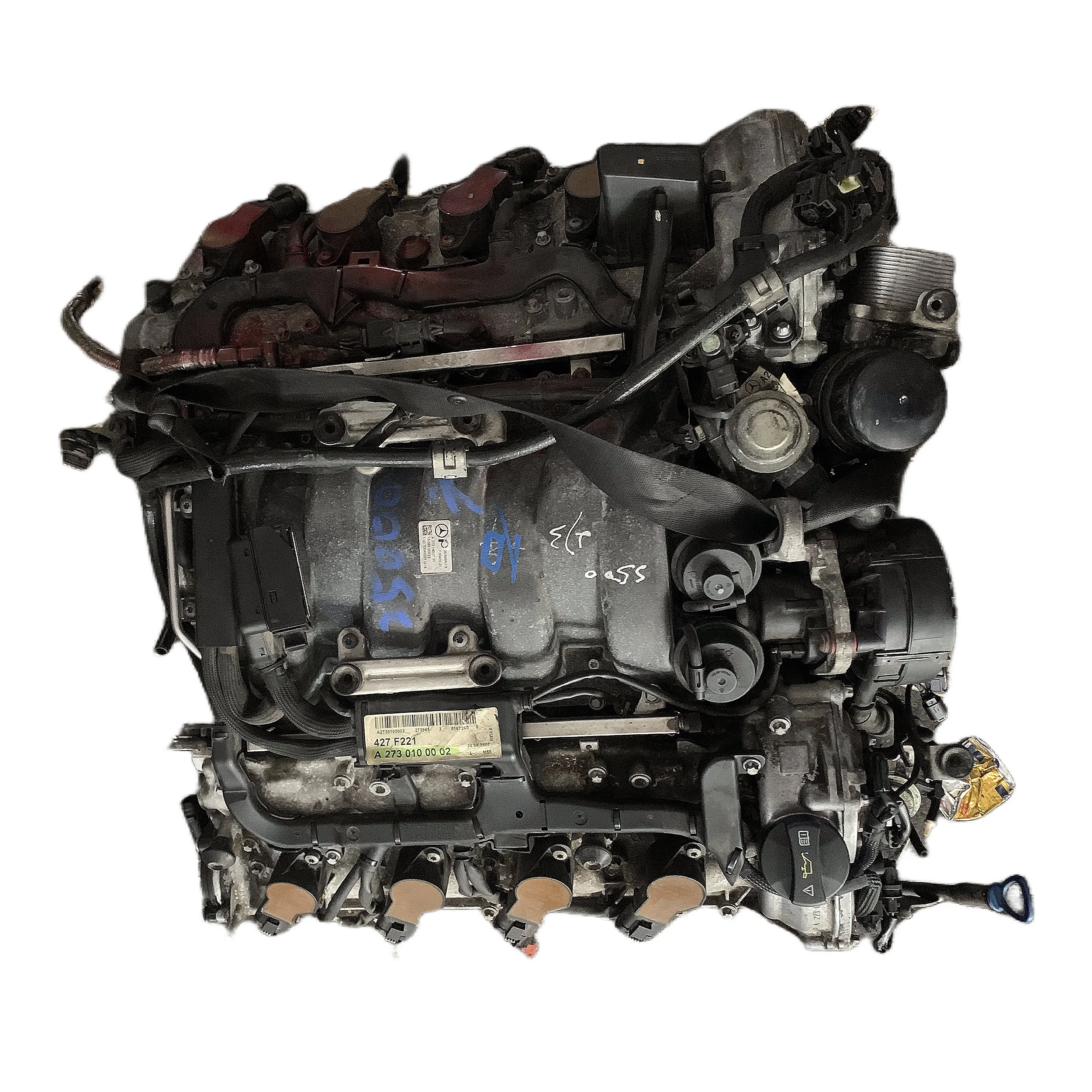 The original system is used for the Mercedes Benz M273 5.5L 8-cylinder engine assembly. The Mercedes Benz GL M273 4.7L