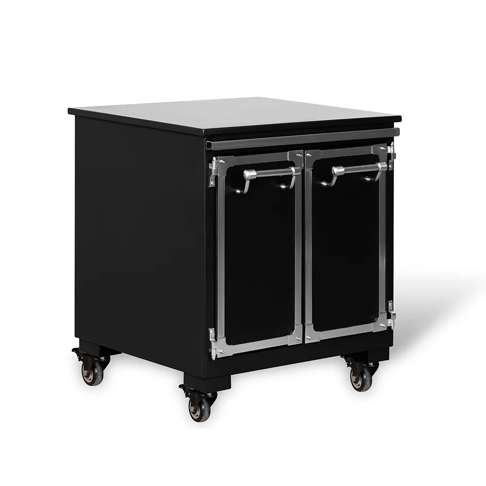 Commercial Spanish Iron Grill/Pizza/Meat Grill Double Charcoal Oven Bottom Cabinet