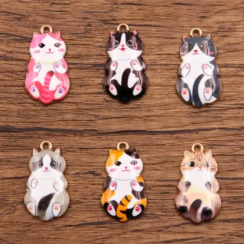 U75C 6PCS CATS SCITCHING MARKER SCHARM LOCKING MARKER مع مشابك جراد البحر