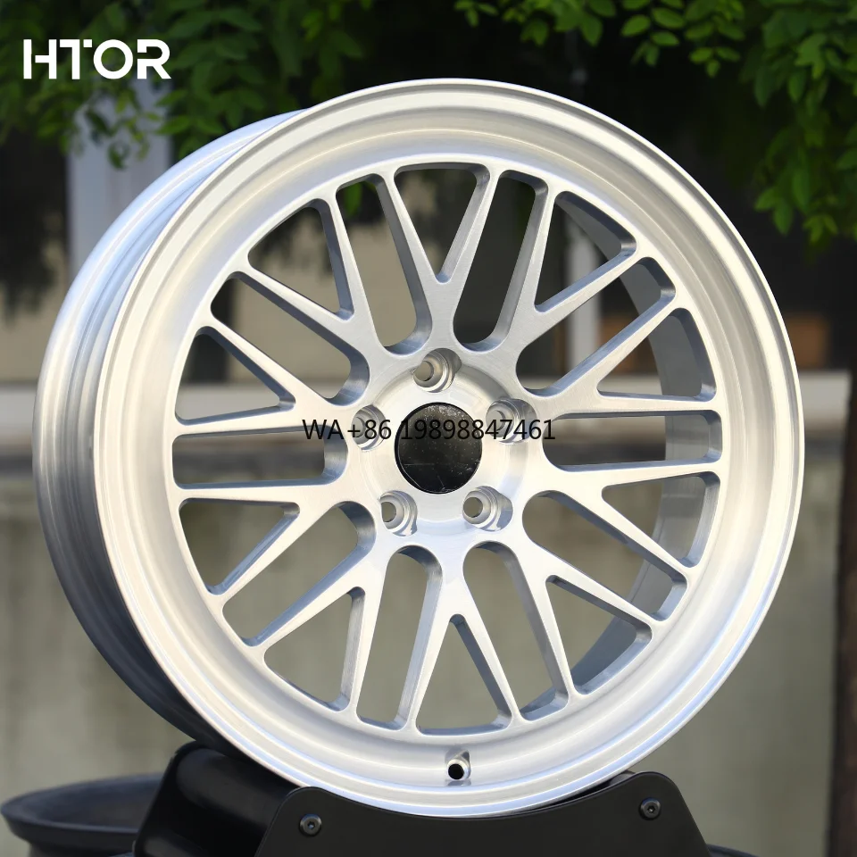 

HTOR Custom LM Forged Aluminium Alloy Gold Chrome Brushed Silver Concave Rims 1-Piece Deep for E46/E90/E92 330Ci M3 New