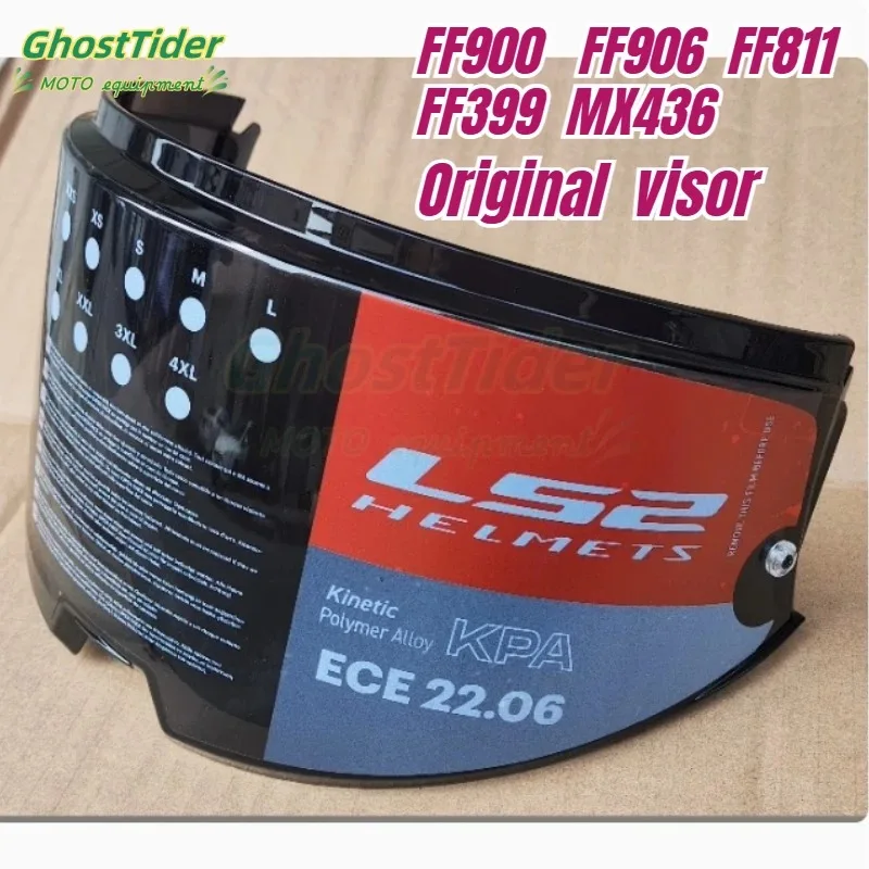 

LS2 Original Helmet Lens Visor FF900 FF906 FF811 FF399 MX436 Universal Helmet Replacement Accessories
