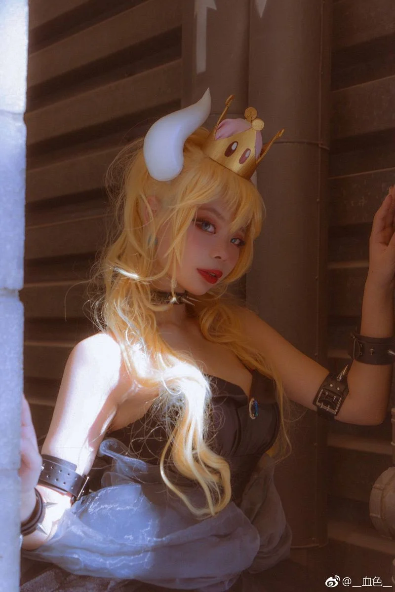 New Bowsette Kuppa Koopa Hime Princess Cosplay Horns Kuppa Womanize Crown Hairpiece Headwear Halloween Costume Props Handwork