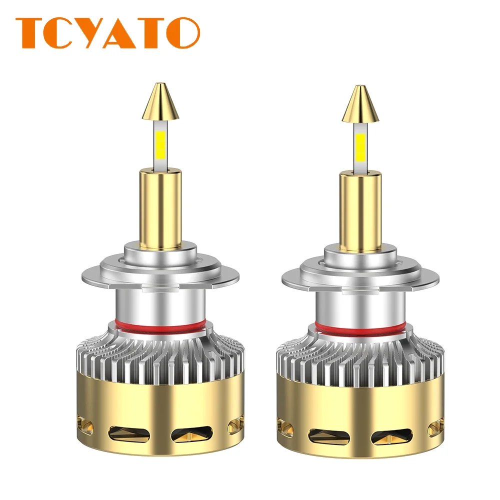 

TCYATO Four-sided illuminated automotive led high-power car lamps, superconducting heat pipes, copper integrated heat conduction