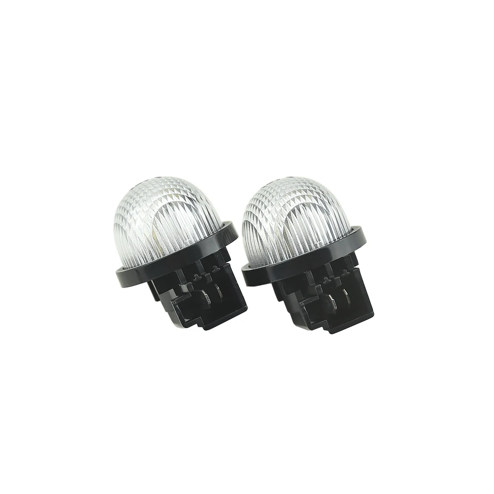 Car LED License Plate Light 2PCS White Number Lamp For Suzuki Wagon R MC MH Series 2000 To 2007 Auto Replacement Parts