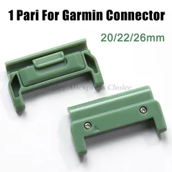 26mm 22mm 20mm Quick Fit Adapter For Garmin Fenix 5s/5/5X/5XPlus/6s/6/6X Pro/7/7x Watch Band Easyfit Plastic Buckle Connector