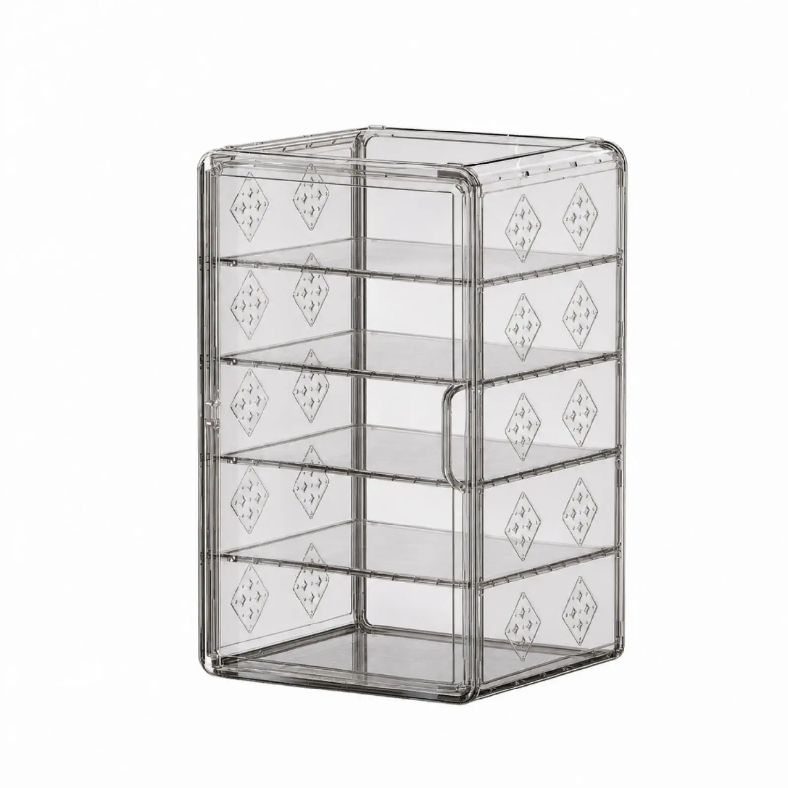Space-Saving Multi-Tier Food Storage Box | Perforated Side Panels, meal