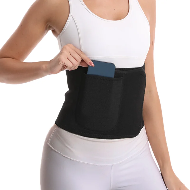 Women Sauna Waist Trainer Slimming Belt Gym Fitness Belly Control Corset Sweat Fat Burning Body Shaper Gym Weight Loss Shapewear
