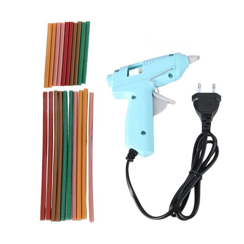 

Multipurpose Electric Hot Melt Adhesive Guns with Glues Sticks for Crafting & Fixing Home Office Use Creative Repair