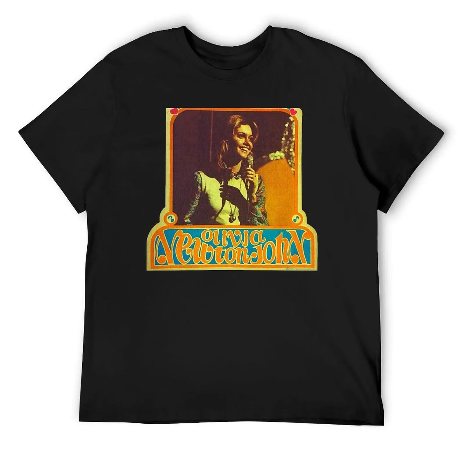 

Olivia Newton John T-Shirt baggy shirts customizeds graphic tee shirt for a boy cotton t shirt men
