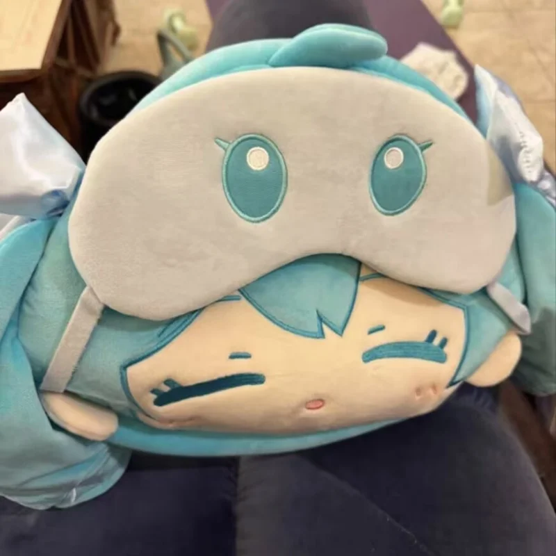 In Stock Hatsunemiku Plush Backpack Cute Cartoon Crossbody Bag Multi Purpose Casual Travel Shoulder Bag Kawaii Gift For Women